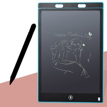다코다 LC 메모패드 전자노트 12인치 칠판 그림판 메모장 부기, LCD신형필기 메모패드12인치-칼라랜덤