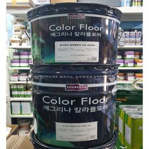 노루페인트 예그리나 칼라플로어 하도 6kg 빈티지 바닥용 컬러에폭시페인트, 플래쉬 화이트