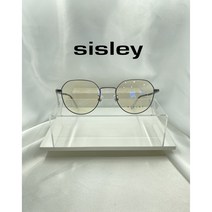 신제품 국내생산 100%정품 시슬리 시슬리안경 SISLEY S-2404 COL.5 무광엔틱실버&블랙무광 특이한안경 안경선물 동글이안경 51사이즈 누진다초점안경추천