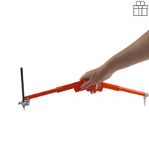 최대 180도 조정 산업 목공용 대형 컴퍼스 25cm