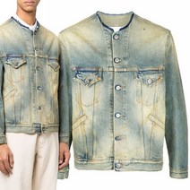 메종 마르지엘라 22SS 메종마르지엘라 빈티지 워싱 데님 자켓 S30AM0547 1644302394
