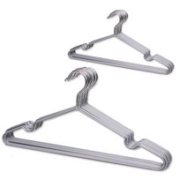 영스타 논슬립 PVC 코팅옷걸이, 블랙, 20개입