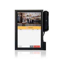 잘컴 제키오 키오스크 10.1인치 안드로이드 무인매장 무인 계산대 주문기 포스기 ZEKIO-101TSCO, 탁상 클램프 거치대, 탁상형 바코드 스캐너(ZECOD-02), 탁상형 바코드 스캐너(ZECOD-02)