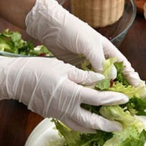 만능니트릴장갑 방역장갑 100매 대형 화이트 니트로