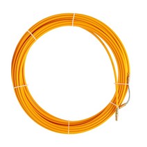 전동 릴 갈치 케이블 소형 갑오징어 낚시 5/10/15/20/25/30M 직경 3mm/4mm/6mm 유리 섬유 와이어 케이블 풀, 01 Yellow_05 25M_03 6MM
