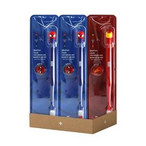 마블 피규어 칫솔 스파이더맨 x 2개 + 아이언맨 1개, 기획세트