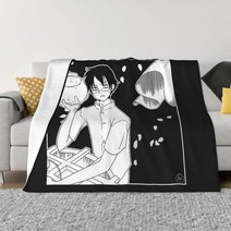 온수매트 냉온수매트XXXHOLIC-이치하라 유코 와타누키 키미히로 애니메이션 담요 플란넬 봄 가을 겨울 침, 01 Black_02 100x120 센치메터