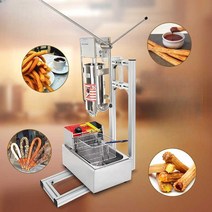 비엘 츄러스기계 업소용 믹스 길거리 노점 장사, NP281-1 5L 저장탱크 + 12L 튀김탱크