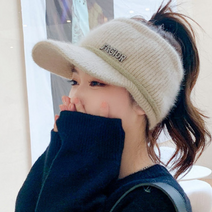 스키장 패션모자 골프장 방한모자 여성 귀마개모자