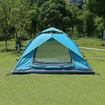 2~3인용 조이캠핑 오토 원터치텐트, 블루
