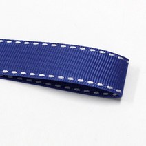 카네이션리본 선물포장리본 꽃포장리본 골지 스티치 리본 (폭 25mm/40mm/50mm 길이 45m), 44(코발트블루), 25mm