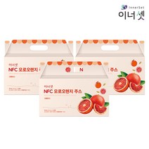 [이너셋] NFC 모로오렌지 주스 70mlX20포X3박스 이탈리아산 모로 블러드 착즙주스, 70ml