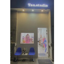 [2인 3인 4인 5인] DIY 원하는 색상과 순서를 고를 수 있는 주문제작 의자 쇼핑몰 카페 매장 대기의자 감성의자, 5.작은 티 테이블이 있는 2인용