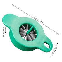 야채슬라이서 마늘다지기 과일커터기 Green Onion Easy Slicer Shredder Plum Blossom Cut Wire Drawing Ki, 01 B