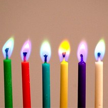 레인보우불꽃초 생일 파티 생일초 축하파티초 홈파티 대용량 무지개 컬러초 12개입 레인보우캔들, 12개입 * 3