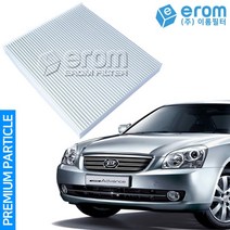 [이롬필터] 1+1 자동차 에어컨필터 초미세먼지 차단 차량용 히터필터 프리미엄 파티클 필터, 2개, 로체 어드밴스 (07-08년) 034M