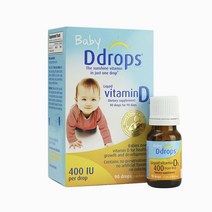 디드롭스 키즈 비타민 D3 400IU 퍼 드롭 리퀴드, 2.8ml, 1개