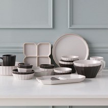 신혼그릇 혼수그릇 명품 예쁜 도자기그릇, 브라운, 머그