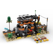 호환블럭 크리에이터 멋진 건축가 해피 팩토리 MOC-128471 창작 신제품