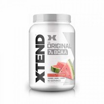 XTEND 오리지널 BCAA 파우더 워터멜론 익스플로전, 딸기 키위 스플래쉬, 30인분(1팩)