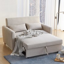 베스트리빙 [한정상품] 패브릭 소재의 고급스러운 접이식 소파 겸 침대 모음/소파베드 2종 3colors, 샌드/그레이, 1개