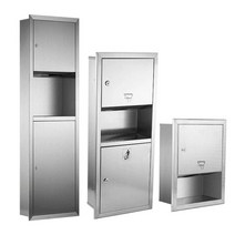 업소 핸드타올 디스펜서 휴게소 휴지통 벽걸이 지하철, 460MM 히든티슈박스