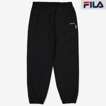 휠라 바지 공용 스포츠 우븐 조거 팬츠 FS2WPF3202M BLK