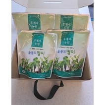 후계자농원 (명이선물세트) 후계자농원 울릉도 자연산 산마늘 명이나물 장아찌 선물용 1kg, 500g(진공팩) 2개