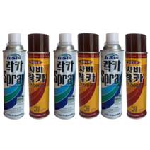 일신 락카 스프레이 / 사비 락카 프라이머, 진밤색