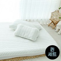 [아이차유] 쿨 냉감패드 듀라론 냉감원단 여름이불 쿨매트 베개 바디필로우 유아패드 인형, 선택04) 퀸패드1P+베개커버2P(50x70)