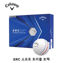 캘러웨이코리아 ERC 트리플트랙 골프공 3피스, 화이트