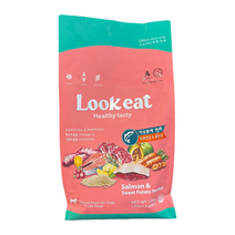 Lookeat 룩잇 프로바이오틱스 가수분해단백질 강아지 사료, 룩잇 독 피부건강 연어 1.8kg