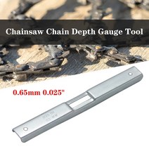 측정 도구 PN 27530 0.65mm 체인 톱 깊이 게이지 파일 가이드 정원 용 전기 악기 부품