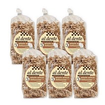 알덴테 홀 위트 페투치니 파스타 통밀 바질 프레쉬밀 면세트 생일상메뉴 341g(12oz)x6, 341g, 6개