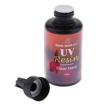 120g UV 수지 하드 타입 접착제 에폭시 주조 코팅 DIY 쥬얼리 만들기, 클리어
