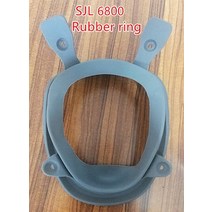 화생방방독면 화재대피마스크 공업용마스크 680037004 호흡기 보호 커버 교체 부품용 3m 6800 고무 링, sjl 6800 고무 링, 1개