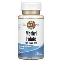 1+1 KAL 메틸 폴레이트 활성 엽산 400 mcg DFE 90 정