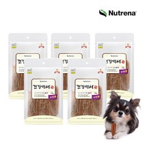 [브이펫] [건강백서] 얇게썰어 먹기좋은 닭고기 120G 5팩/무료배송, 상세 설명 참조