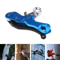 등산용품암벽 등반 Rappelling caving을위한 안전 정지 하강기 장치-By CE, 한개옵션0