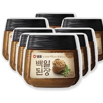 샘표 백일된장 백일숙성 맛있는 집 된장 900g, 8개