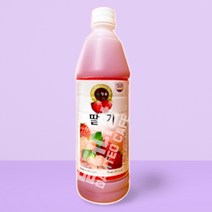 딸기 원액 에이드 스무디 쉐이크 슬러쉬 소스 드레싱