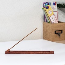 웨딩포 인센스 홀더 로즈우드 플레인 Incense Holder Rosewood Plain, 원목(로즈우드), 1개