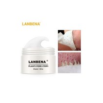 Lanbena 블랙 마스크 블랙 헤드 리무버 껍질 벗기기 마스크 진흙 페이스 마스크 코 마스크 모공 스트립 여드름 치료 딥 클