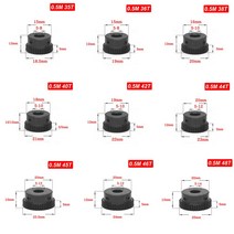 웜기어 베벨기어 톱니바퀴 0.5 Mod 45 평 기어 단계 M 피니언 모터 부품 20/22/24/25 // 26/28/30/32/34/36, 16 45 Teeth_06 10mm, 16 45 Teeth_06 10mm