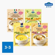 폰타나 컵수프 6개 골라담기 4종 택2 /분말 60g 20gx3봉, 1. 머쉬룸 크림 60g(20gx3봉) 3_3. 어니언