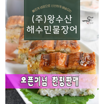 왕수산 해수민물장어 한정특판 1Kg 100% 국내산 자포니카, 1박스