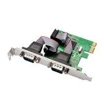 NEXT SL602 PCIe 2포트 시리얼 PCI-Express 카드 LP브라켓기본제공 9핀시리얼포트 시리얼포트확장카드