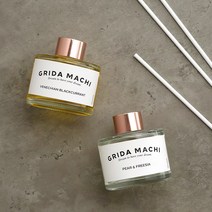 그리다마치 로즈골드 디퓨저 100ml 실내방향제 발향좋은 감사선물 답례품, 플로리아