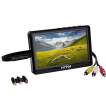 MYPIN 비디오 디지털 컨버터 4.3인치 AV 캡처 박스비디오 플레이어 VHS 녹화 HI8 캠코더 셋톱 박스 모든 소스 아날로그 변환기 내장 스테레오, 1개