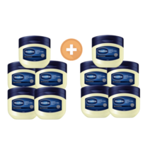 바세린 퓨어 스킨 젤리 대용량 24시간 수분보호막 100ml x10